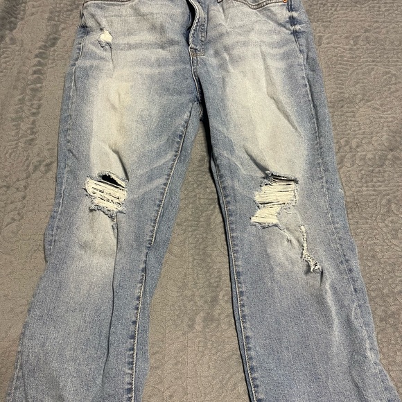 Seven7 Women's Straight Leg Jeans in Light Blue - Picture 5 of 7